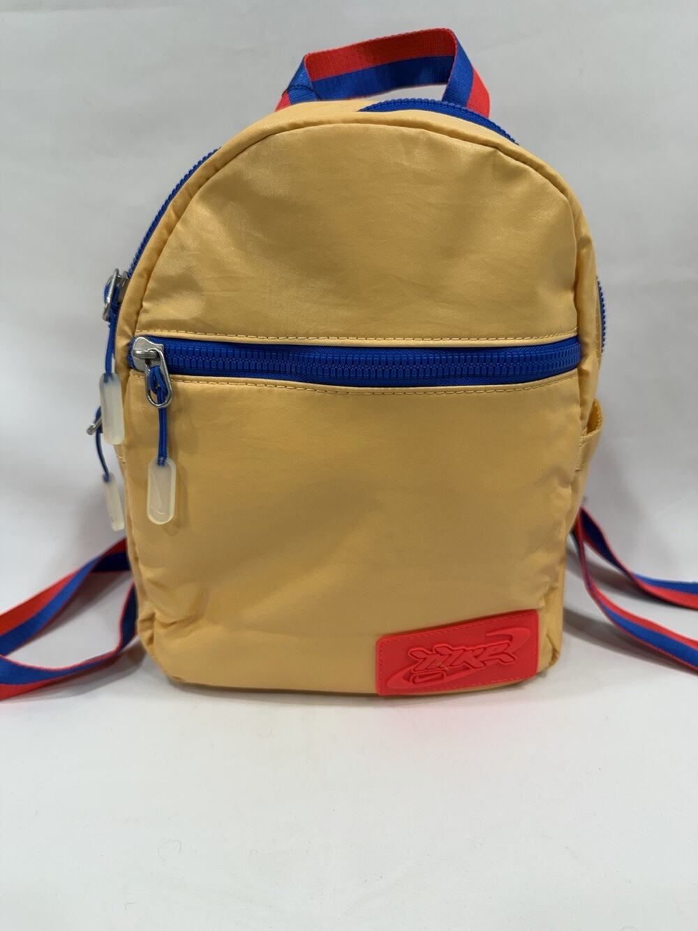 NWT NIKE Retro FUTURA MINI BACKPACK Travel Purse Bag CELESTIAL GOLD Small DZ6292